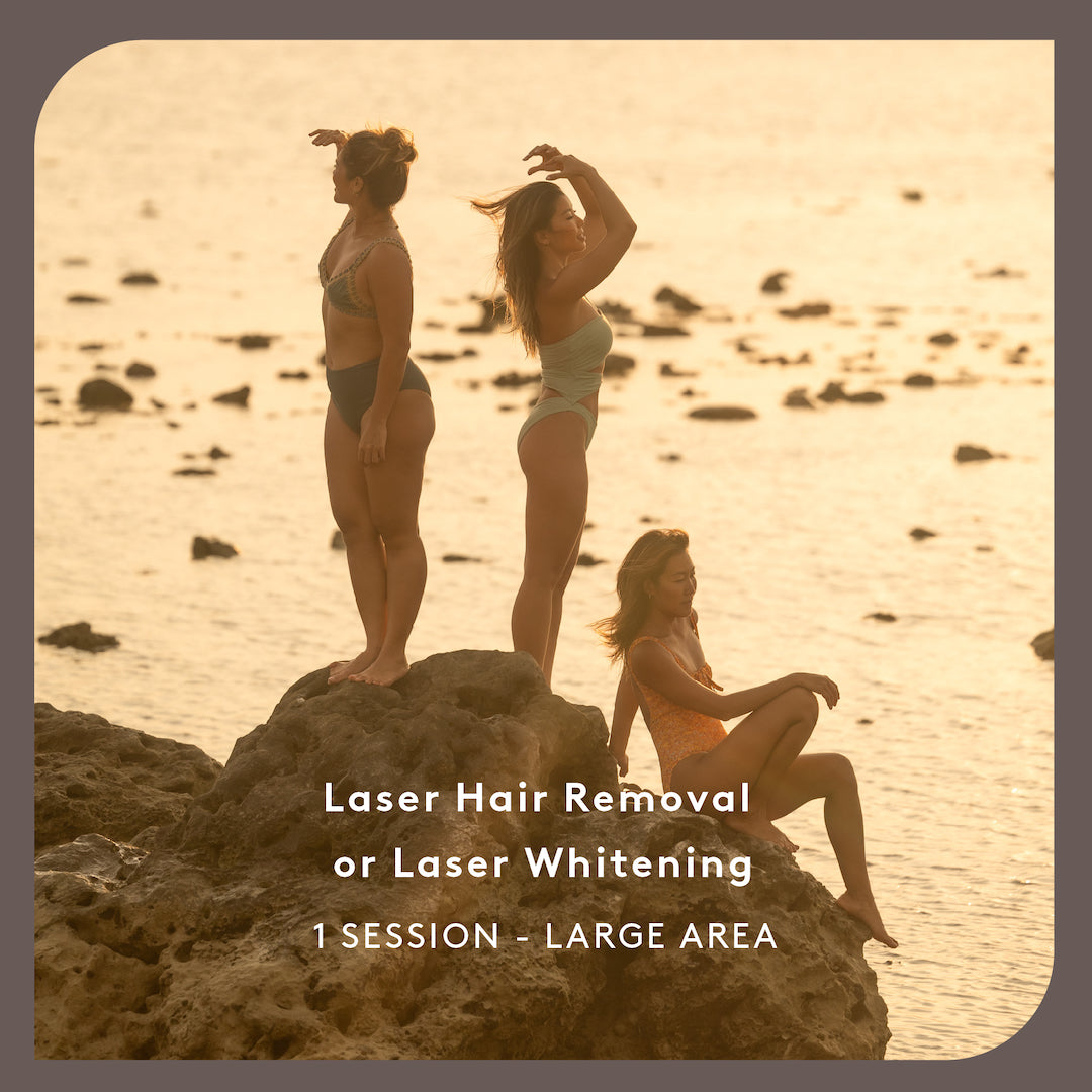 Laser Hair Removal or Laser Whitening - 1 Session - Large Area